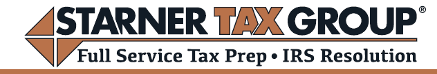 Starner Tax Group Pea Ridge Logo